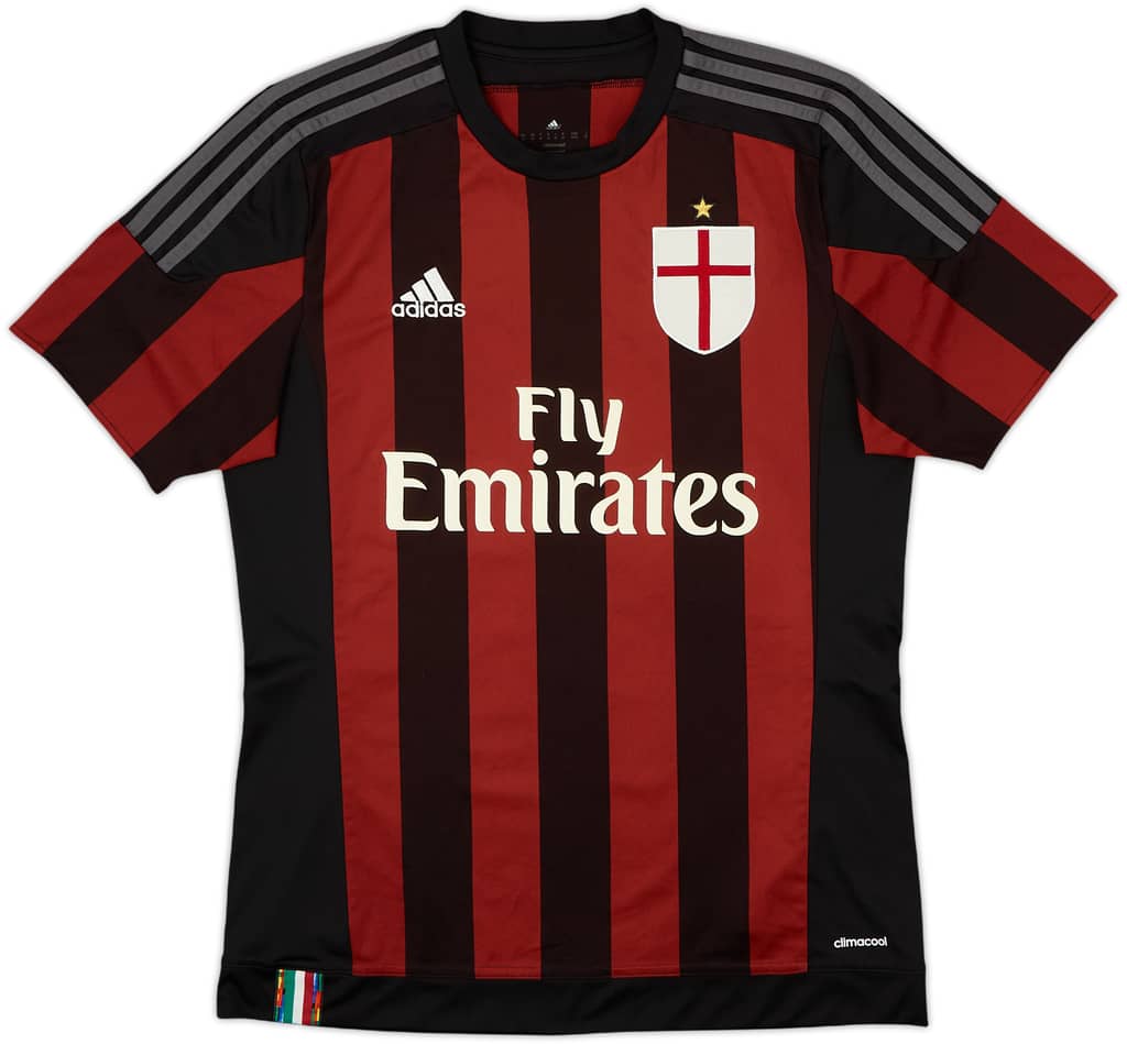 2015-16 AC Milan Home Shirt - 5/10 - (M)