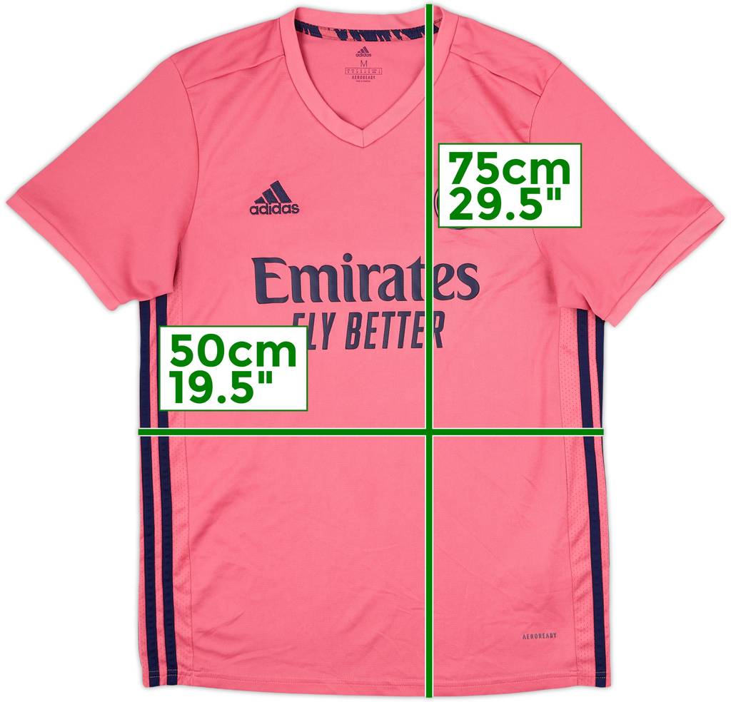 2020-21 Real Madrid Away Shirt - 5/10 - (M)