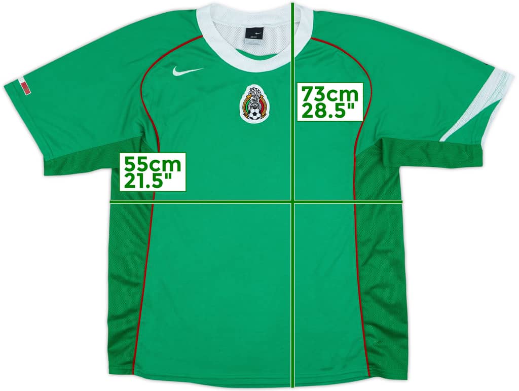 2005 Mexico Basic Home Shirt - 8/10 - (L)