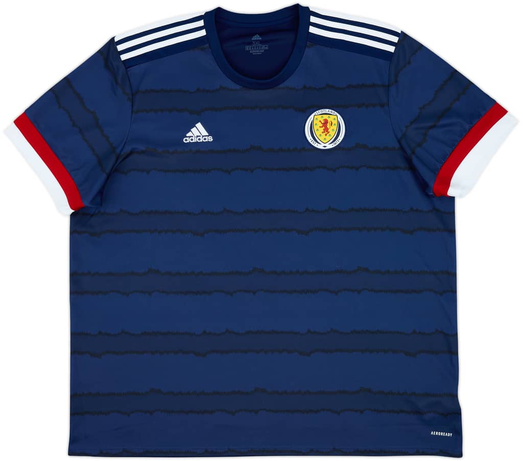 2020-22 Scotland Home Shirt - 9/10 - (3XL)