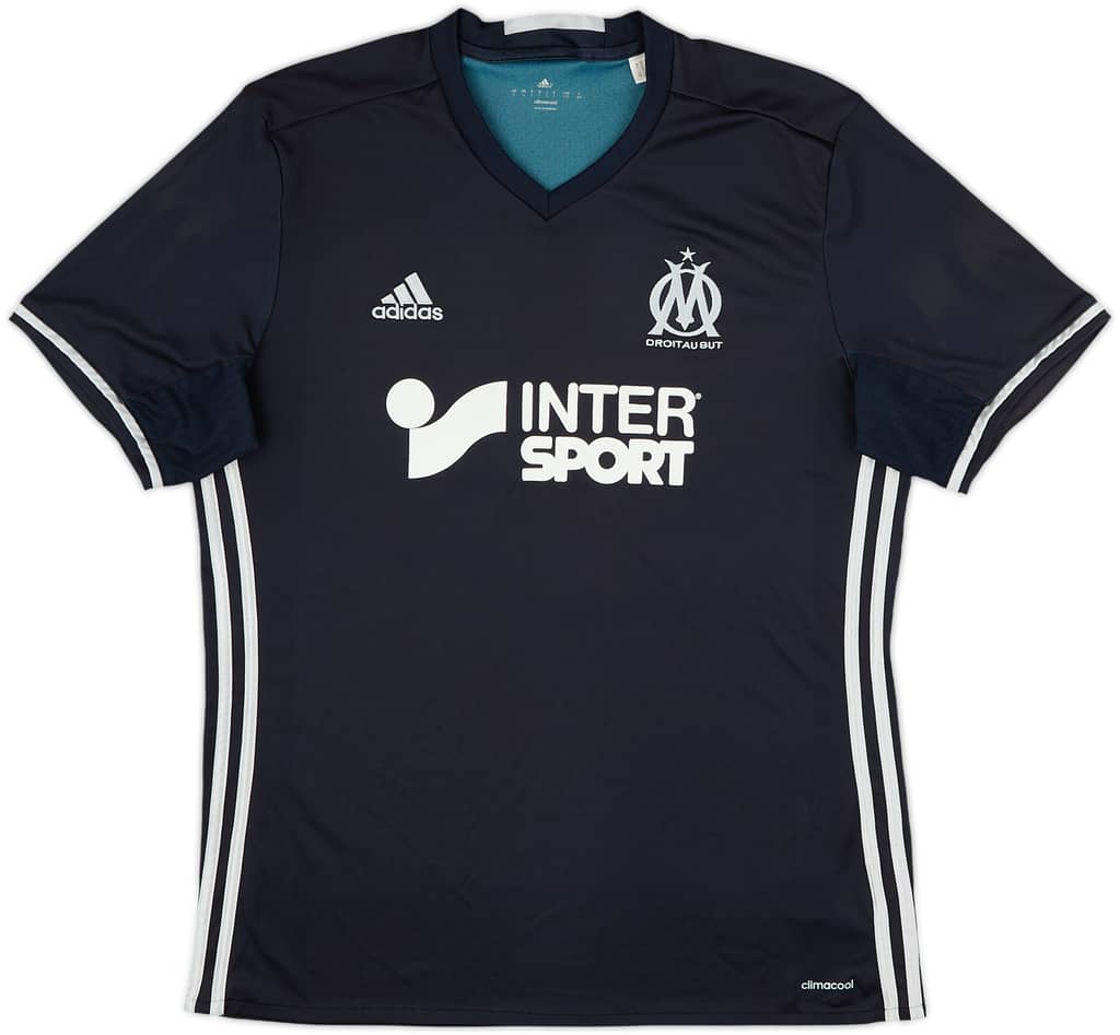 2016-17 Olympique Marseille Away Shirt - 6/10 - (L)