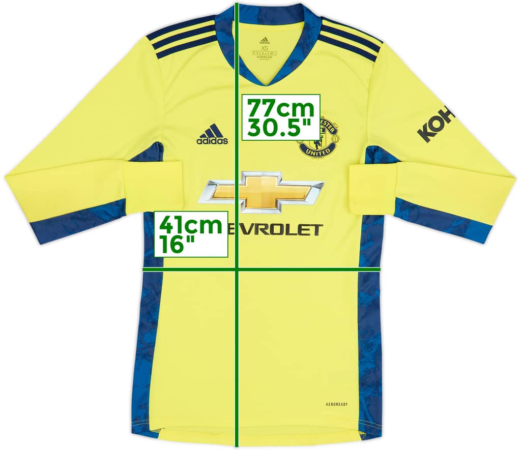 2020-21 Manchester United GK Shirt - 9/10 - (XS)