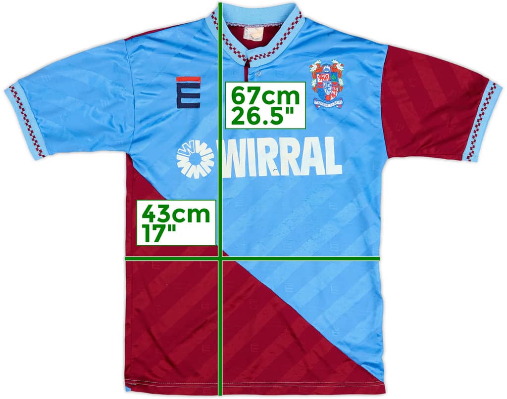 1989-90 Tranmere Rovers Third Shirt - 4/10 - (S)