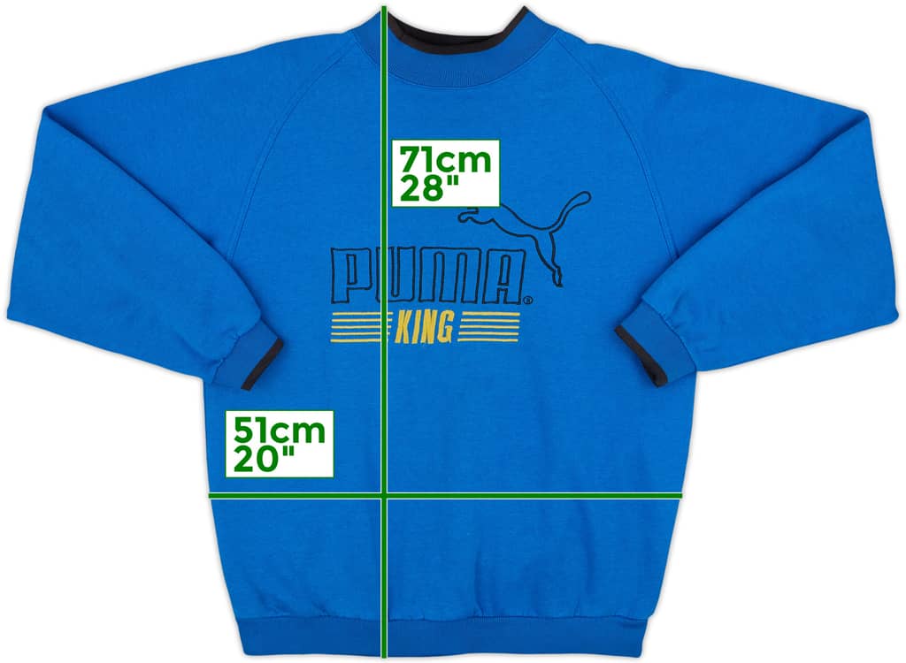 1990s Puma King Sweat Top - 8/10 - (M)