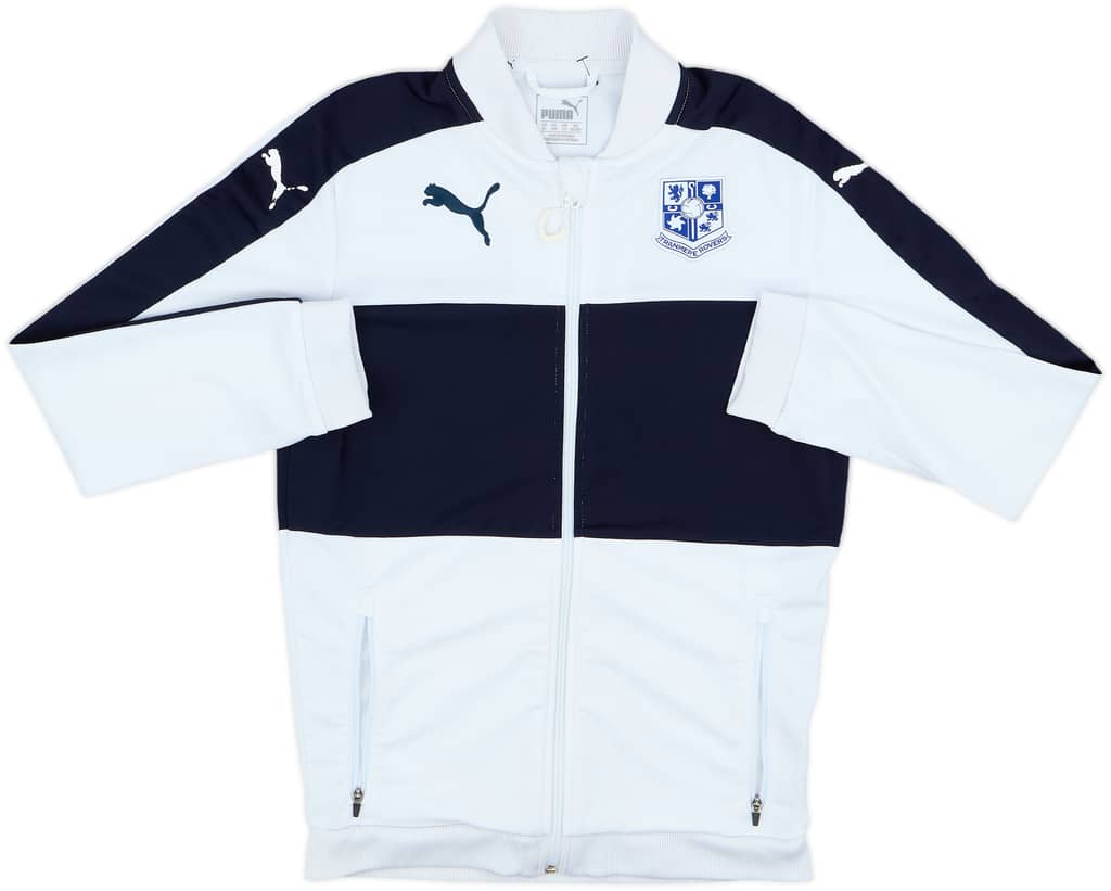 2016-17 Tranmere Rovers Puma Track Jacket - 6/10 - (L.Boys)