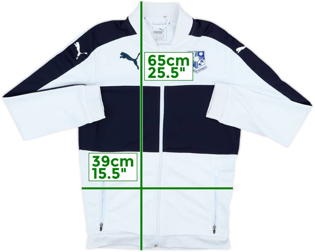 2016-17 Tranmere Rovers Puma Track Jacket - 6/10 - (L.Boys)