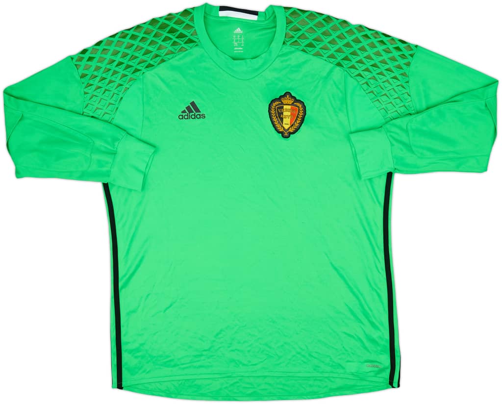 2016-17 Belgium Authentic GK Shirt - 8/10 - (XL)