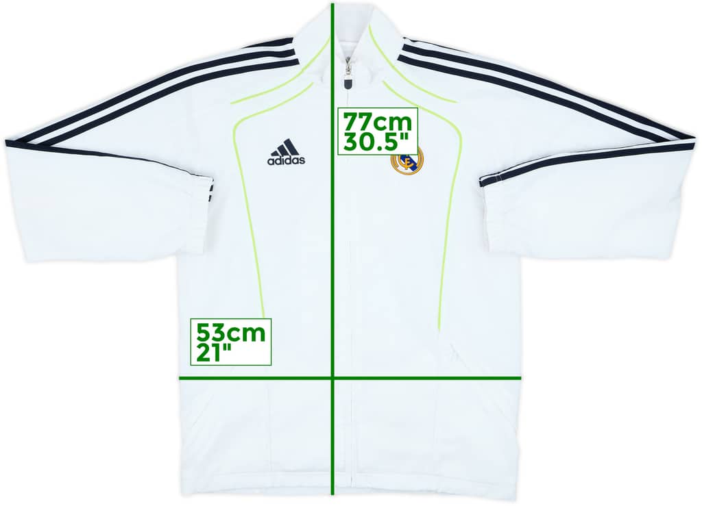 2010-11 Real Madrid adidas Track Jacket - 8/10 - (S)