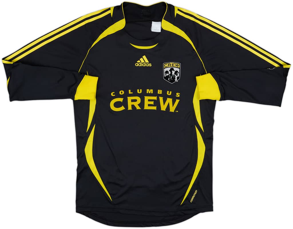 2006-07 Columbus Crew Sample Authentic Away L/S Shirt - 8/10 - (S)
