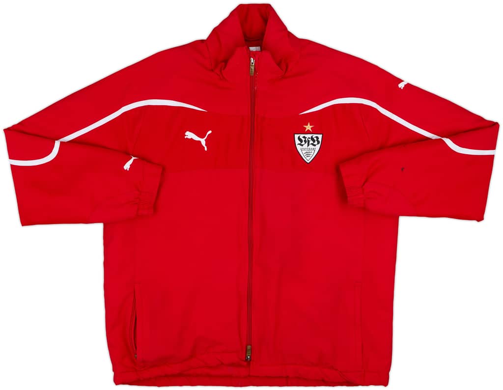 2011-12 Stuttgart Puma Padded Bench Coat - 7/10 - (M)