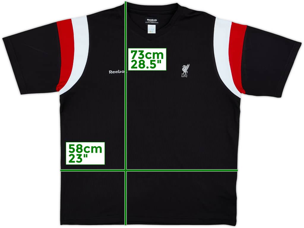 2000-02 Liverpool Reebok Training Shirt - 8/10 - (L)