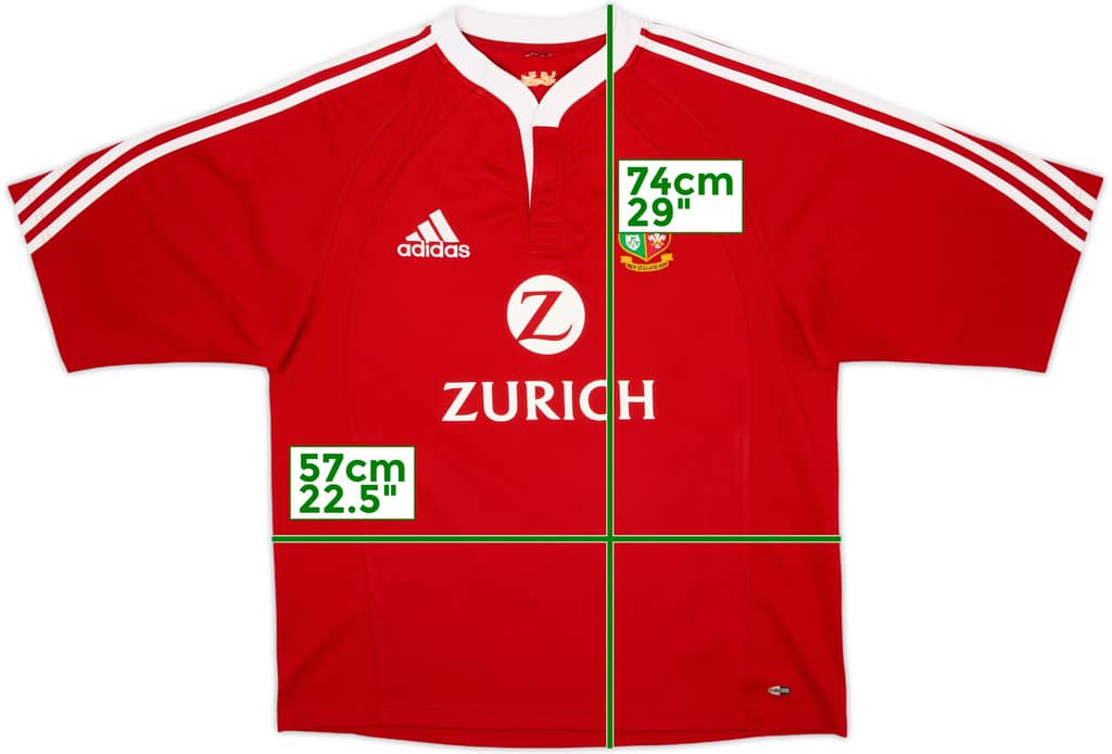 2005 British & Irish Lions Rugby 'New Zealand Tour' Shirt - 8/10 - (XL)