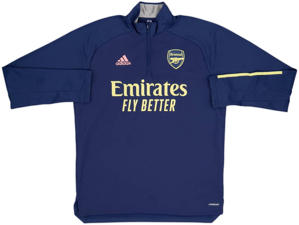 2020-21 Arsenal adidas 1/4 Zip Drill Top - 9/10 - (M)