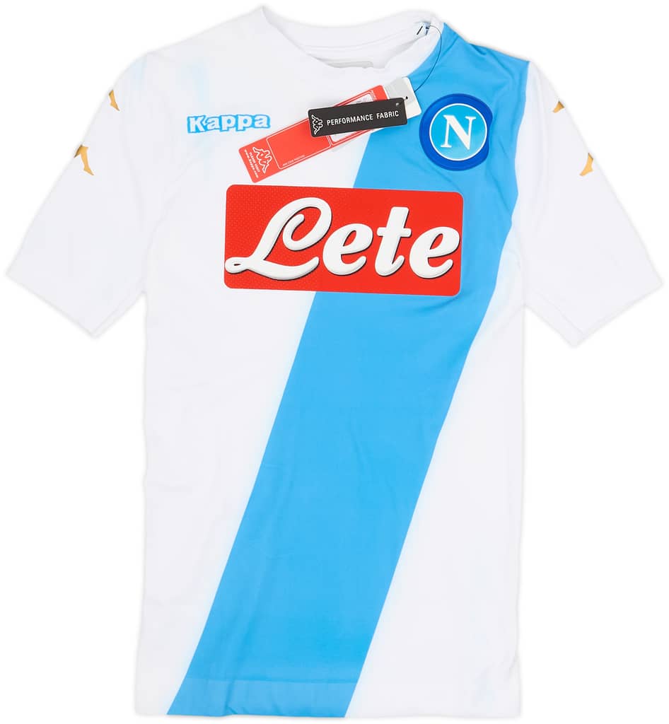 2016-17 Napoli Authentic Away Shirt (S/M)