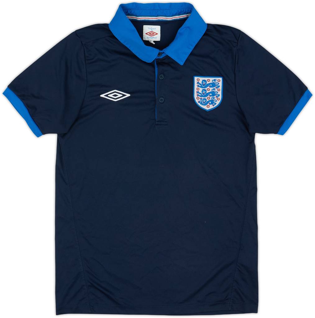 2010-11 England Umbro Polo Shirt - 7/10 - (S)