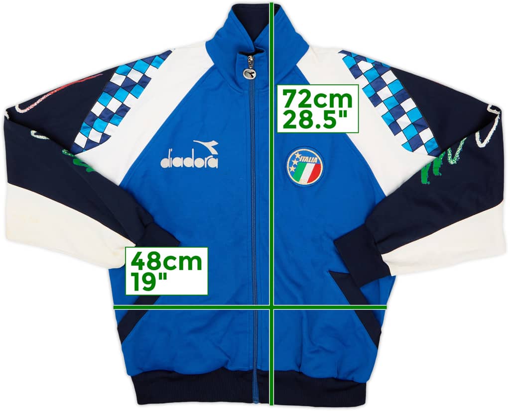 1990 Italy Diadora Track Jacket - 8/10 - (M)