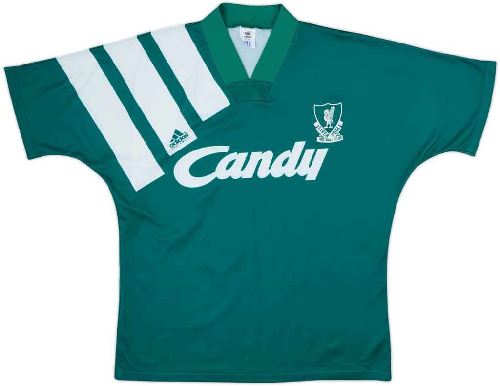 1991-92 Liverpool Away Shirt - 9/10 - (L)