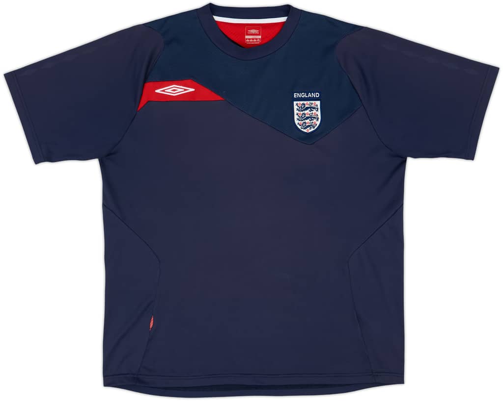 2006-07 England Umbro Training Shirt - 7/10 - (XL)