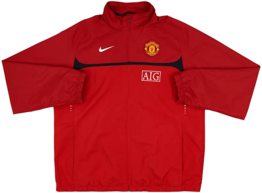 2010-11 Manchester United Nike Track Jacket - 9/10 - (XL)