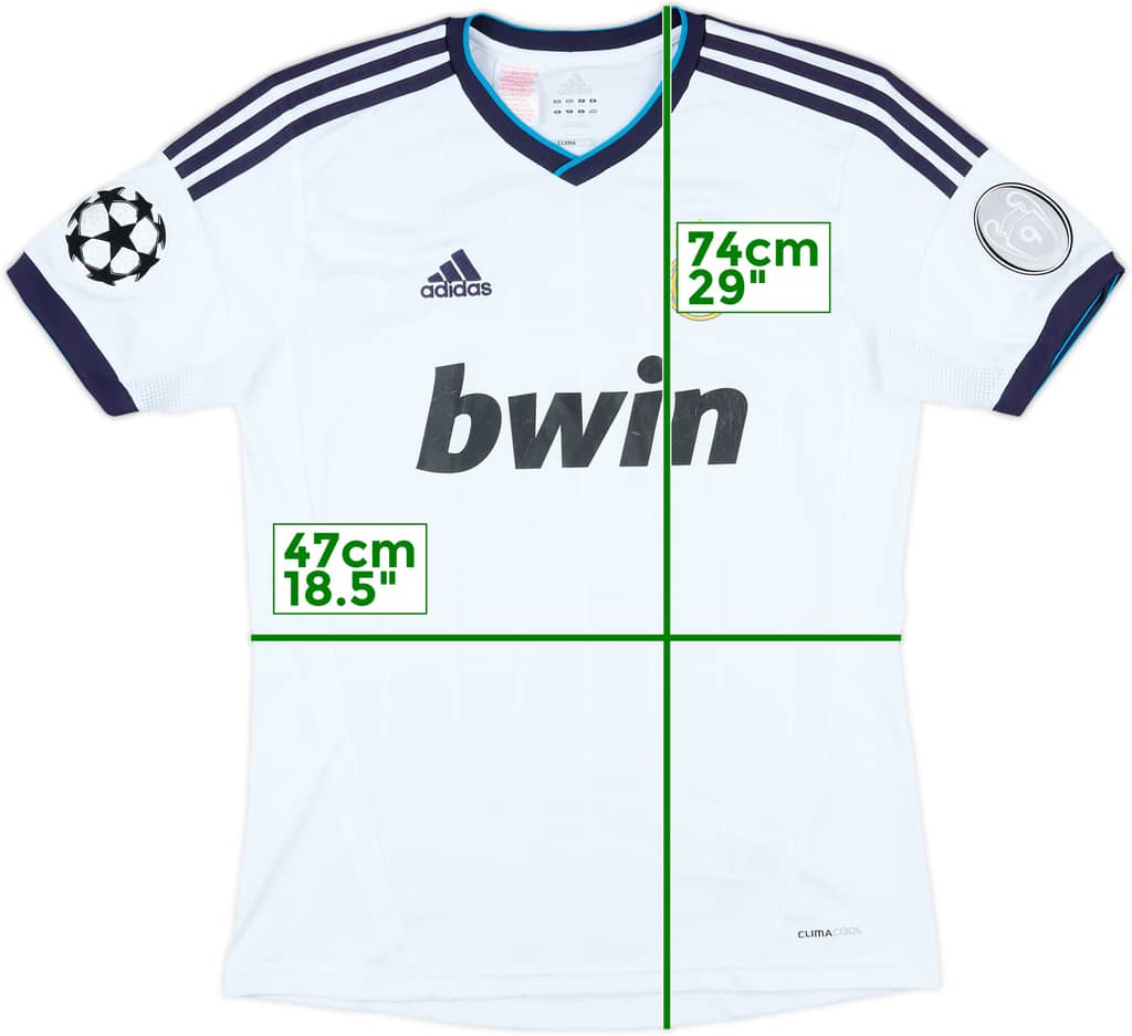 2012-13 Real Madrid Home Shirt - 7/10 - (XL.Boys)