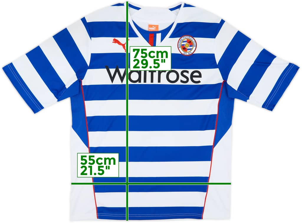 2013-14 Reading Home Shirt - 8/10 - (XL)