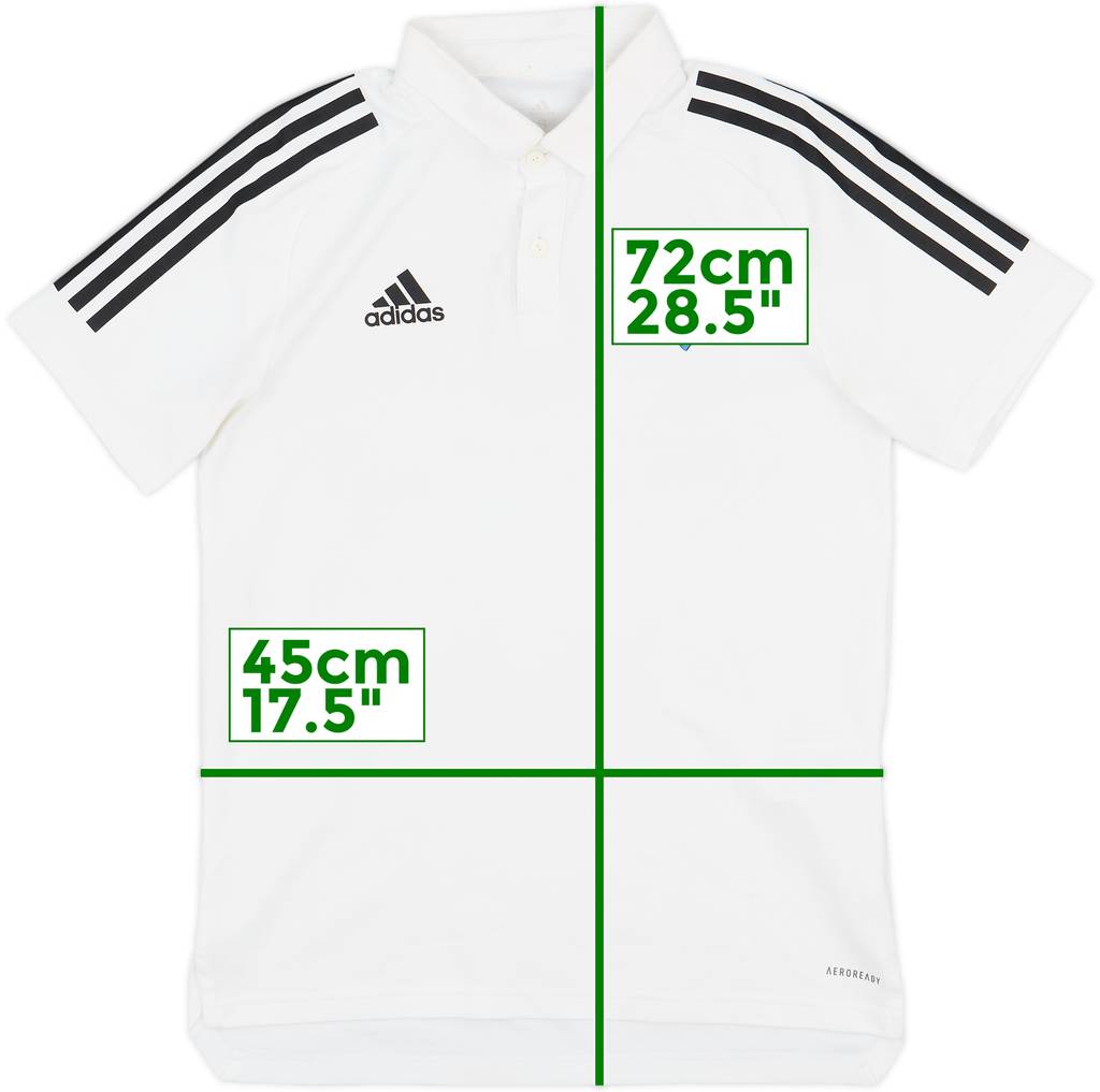 2019-20 Real Zaragoza adidas Polo Shirt - 9/10 - (S)