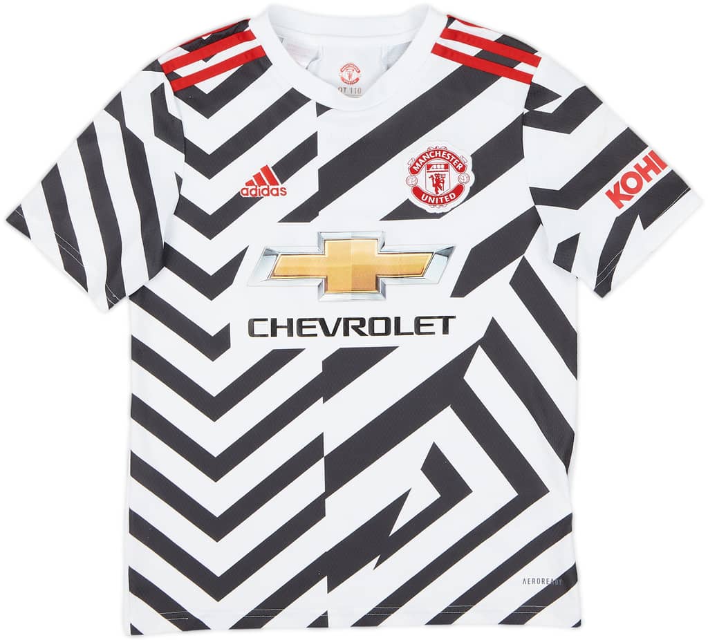 2020-21 Manchester United Third Shirt - 5/10 - (M.Boys)