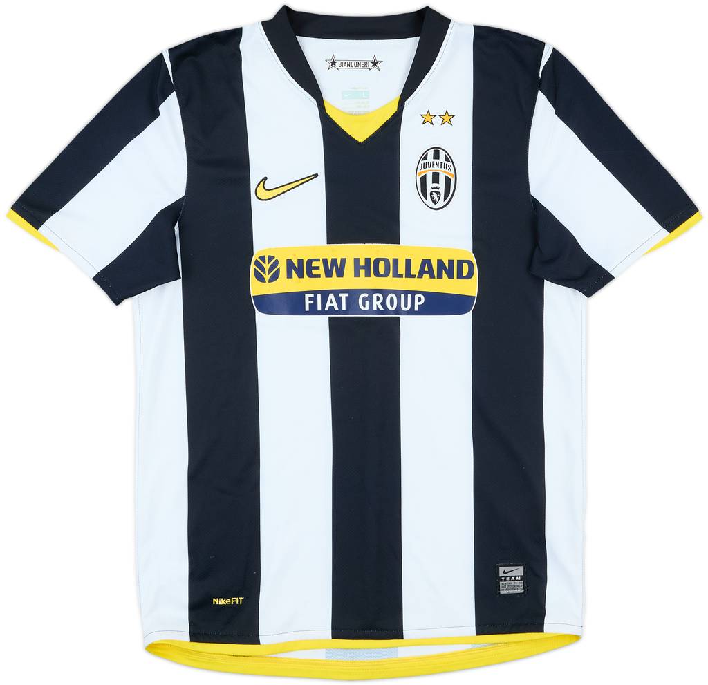 2008-09 Juventus Home Shirt - 8/10 - (L.Boys)