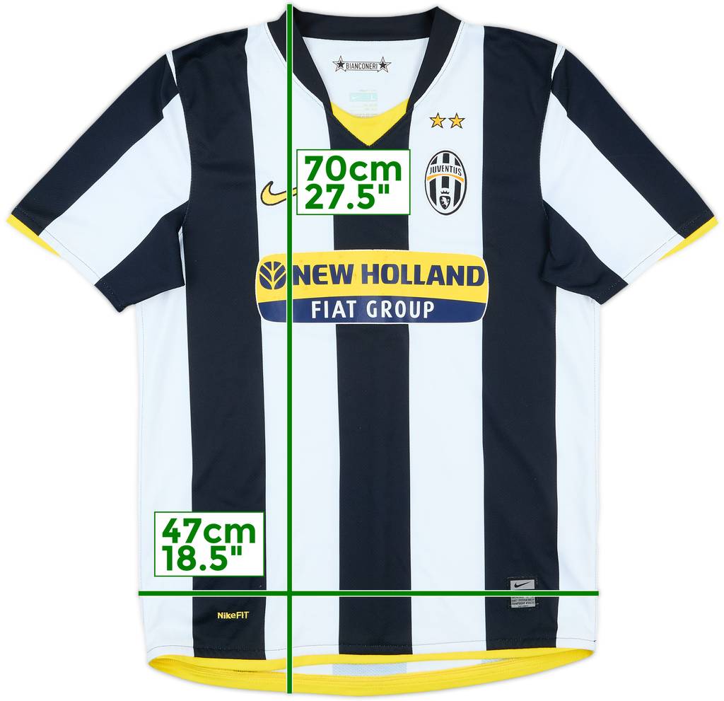 2008-09 Juventus Home Shirt - 8/10 - (L.Boys)