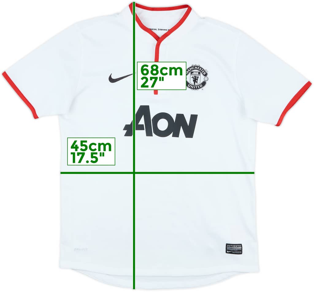2012-14 Manchester United Away Shirt - 7/10 - (L.Boys)