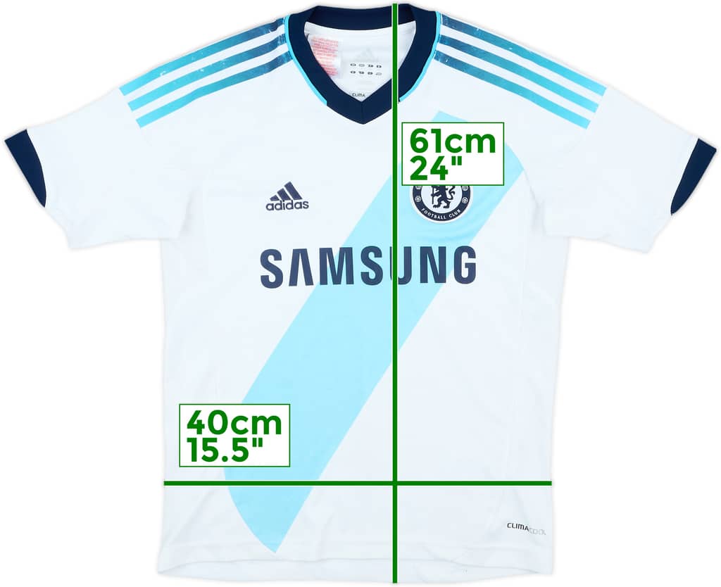 2012-13 Chelsea Away Shirt - 7/10 - (S.Boys)