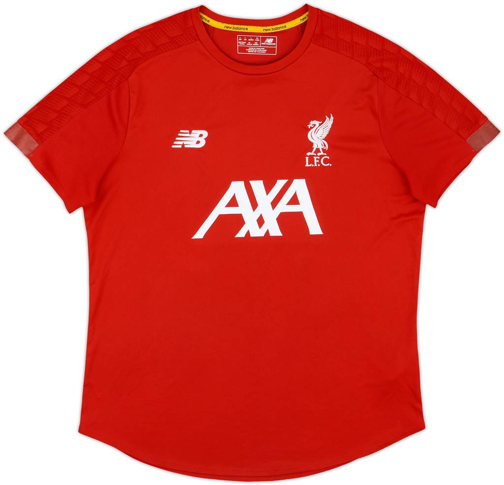 2019-20 Liverpool New Balance Training Shirt - 8/10 - (L)