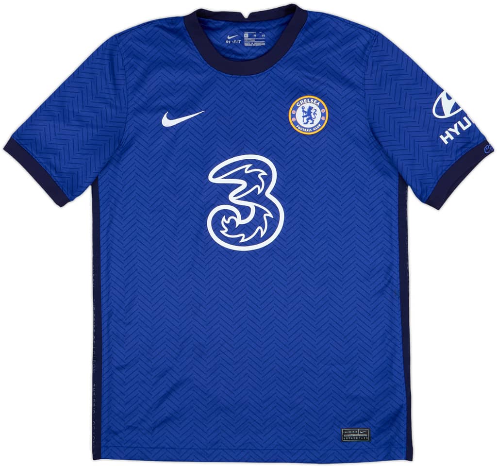2020-21 Chelsea Home Shirt - 7/10 - (XL.Boys)