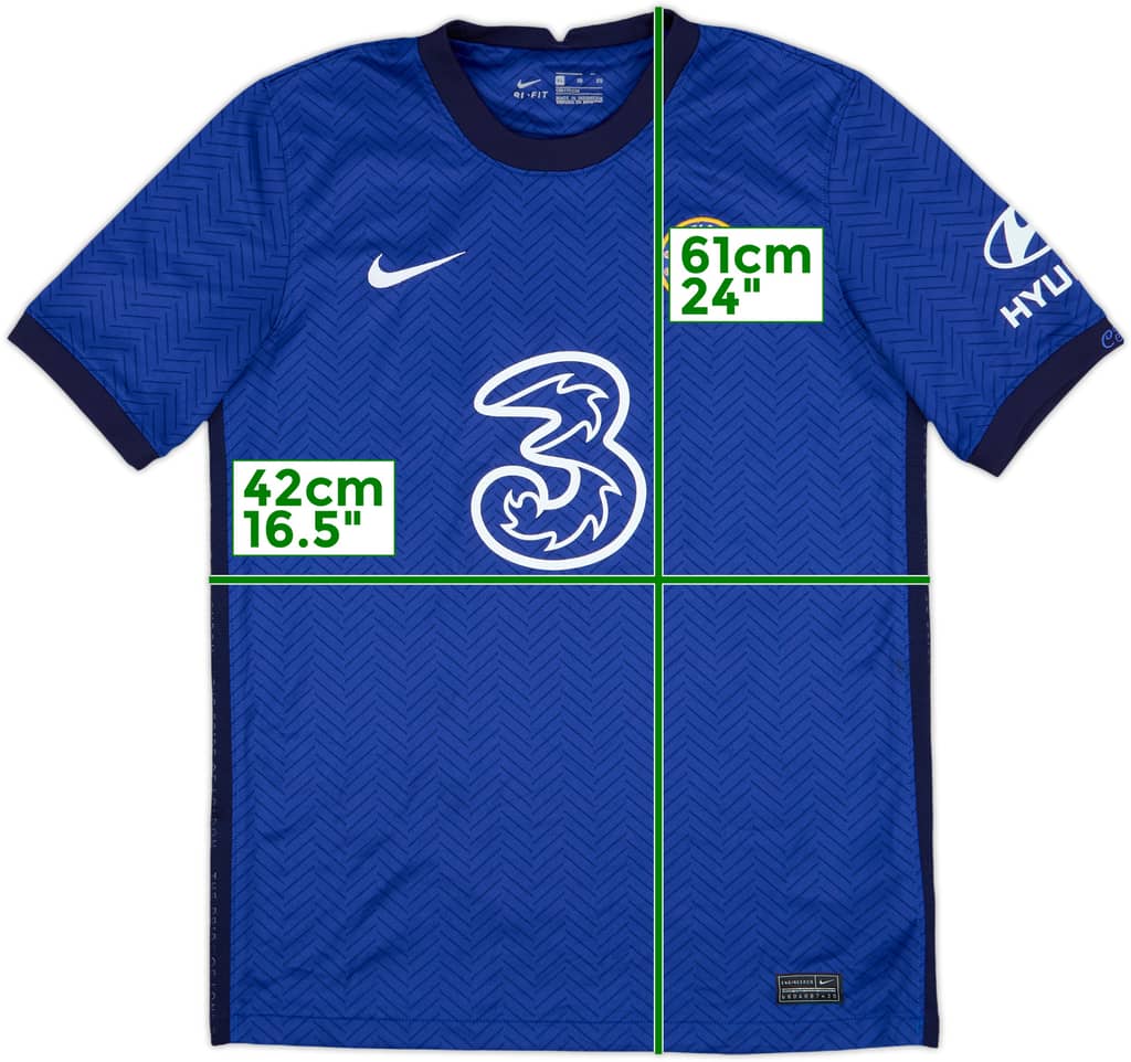 2020-21 Chelsea Home Shirt - 7/10 - (XL.Boys)