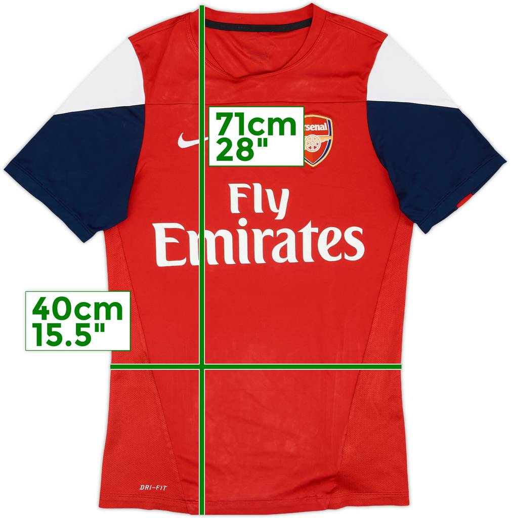 2013-14 Arsenal Nike Training Shirt - 6/10 - (S)