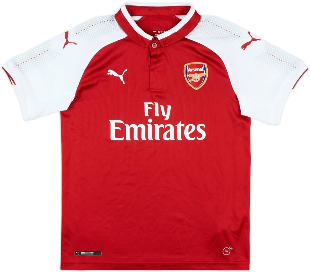 2017-18 Arsenal Home Shirt - 8/10 - (M.Boys)