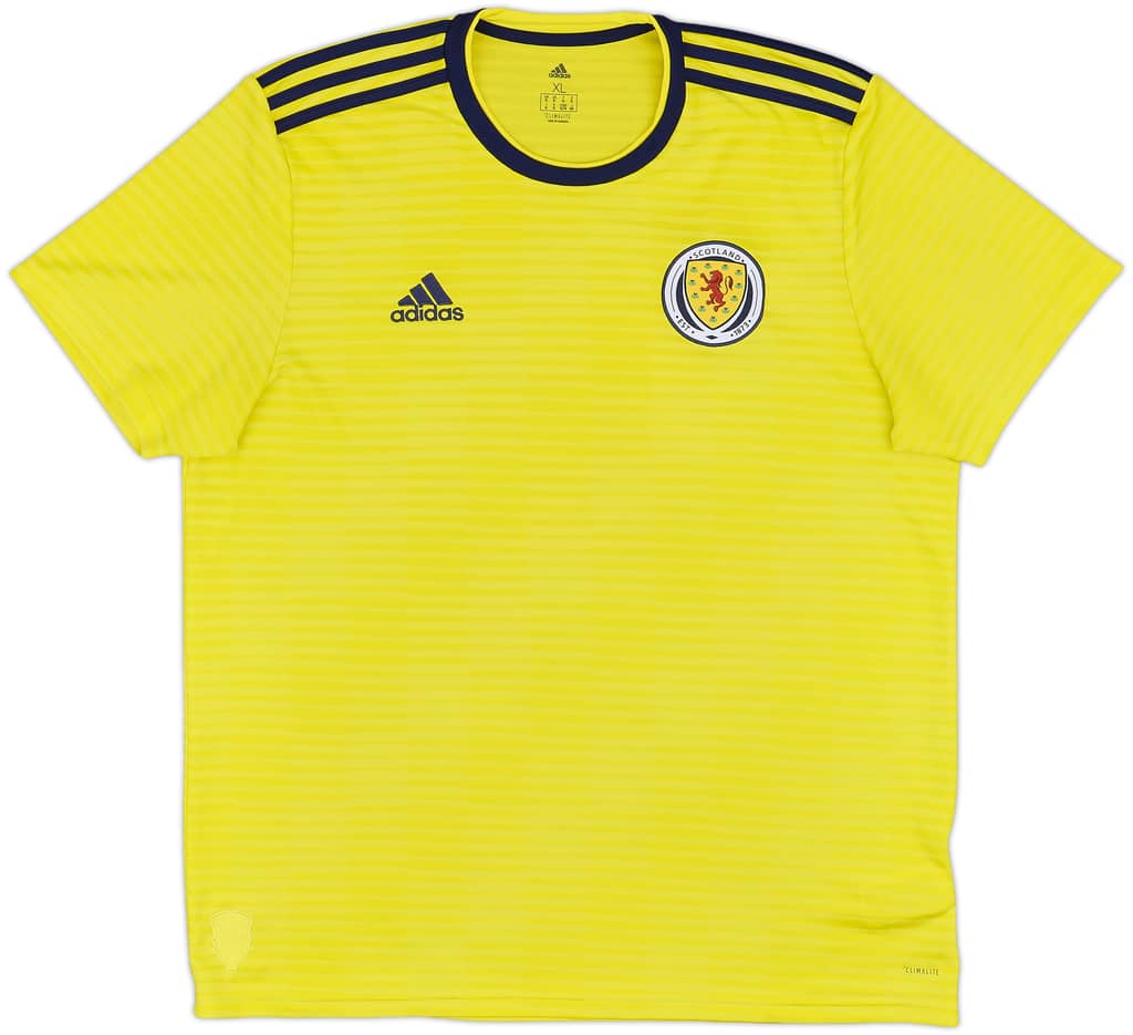 2017-18 Scotland Away Shirt - 8/10 - (XL)