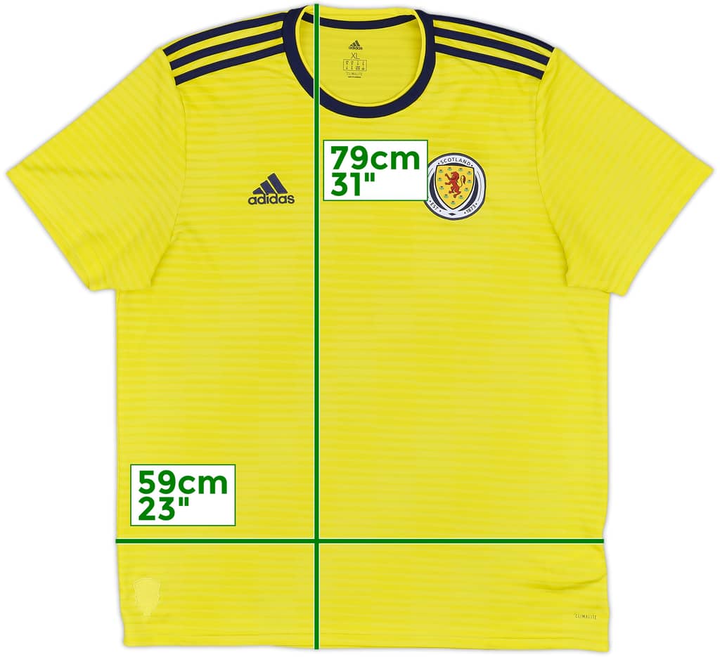 2017-18 Scotland Away Shirt - 8/10 - (XL)