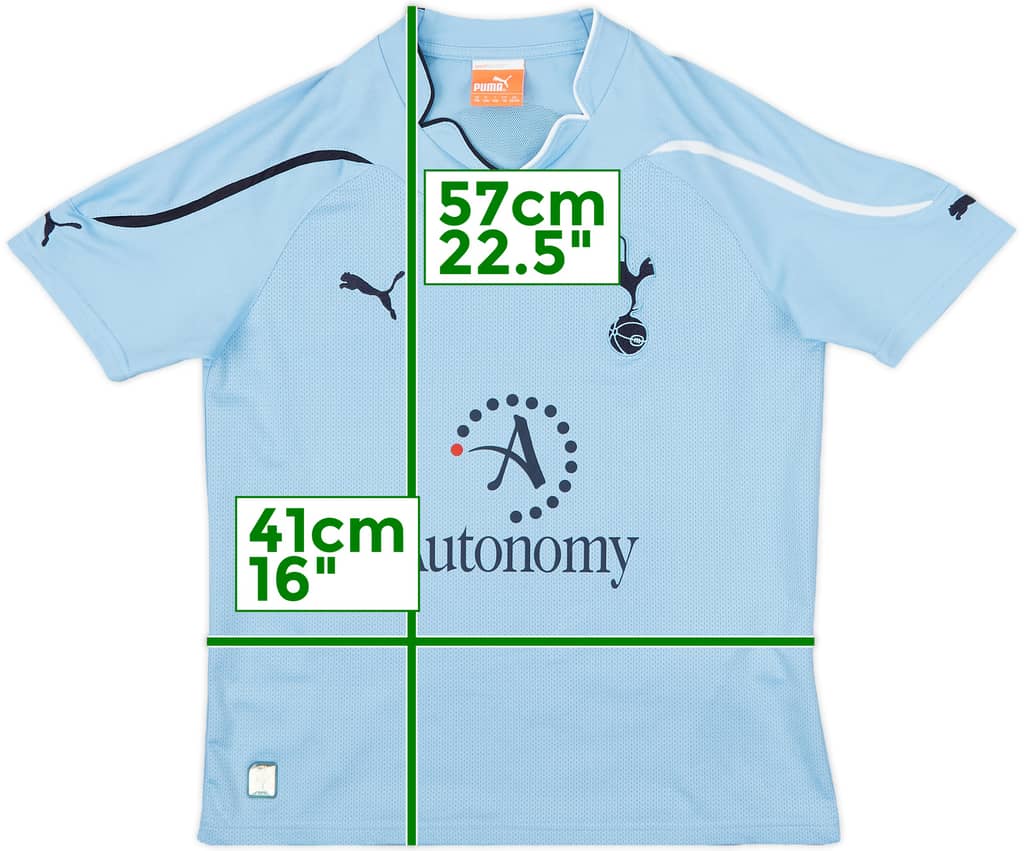 2010-11 Tottenham Away Shirt - 8/10 - (M.Boys)