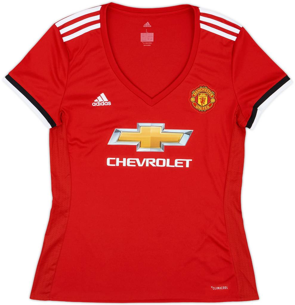 2017-18 Manchester United Home Shirt - 10/10 - (Women's L)