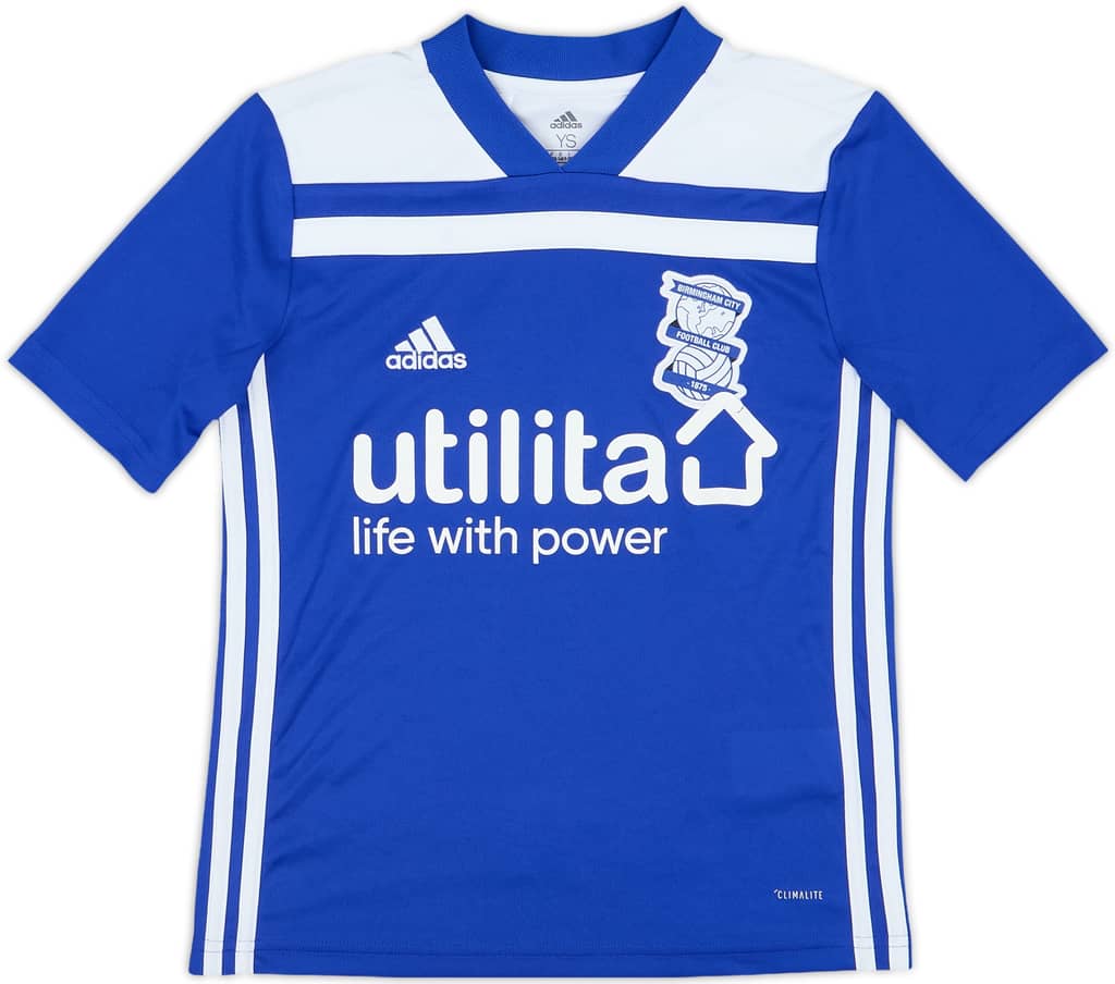 2018-19 Birmingham Home Shirt - 8/10 - (S.Boys)