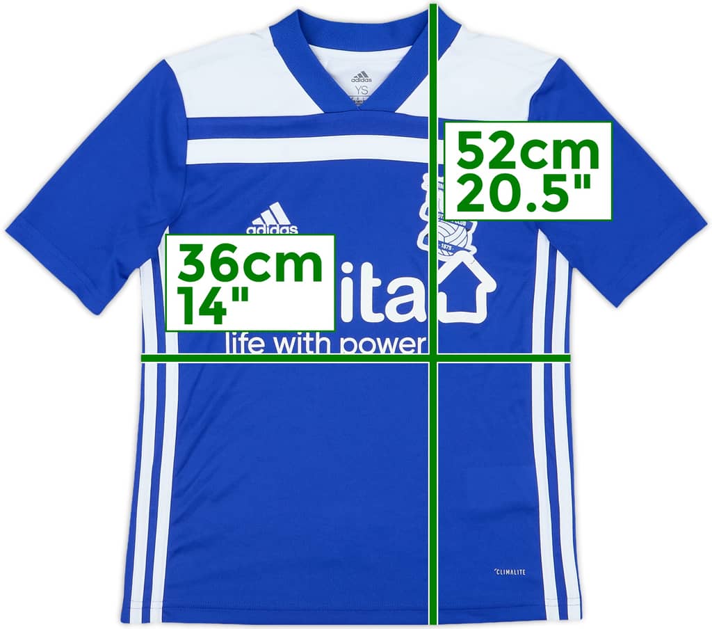 2018-19 Birmingham Home Shirt - 8/10 - (S.Boys)