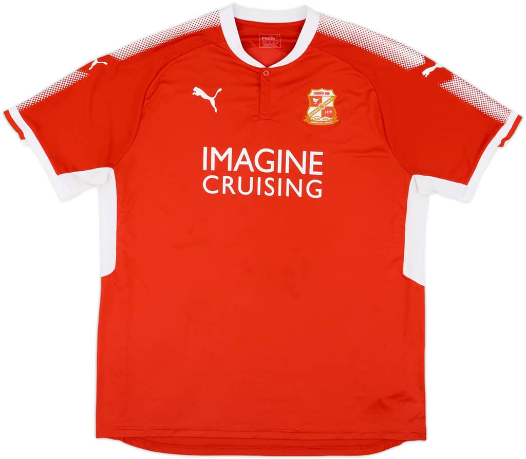 2017-18 Swindon Town Home Shirt - 8/10 - (3XL)