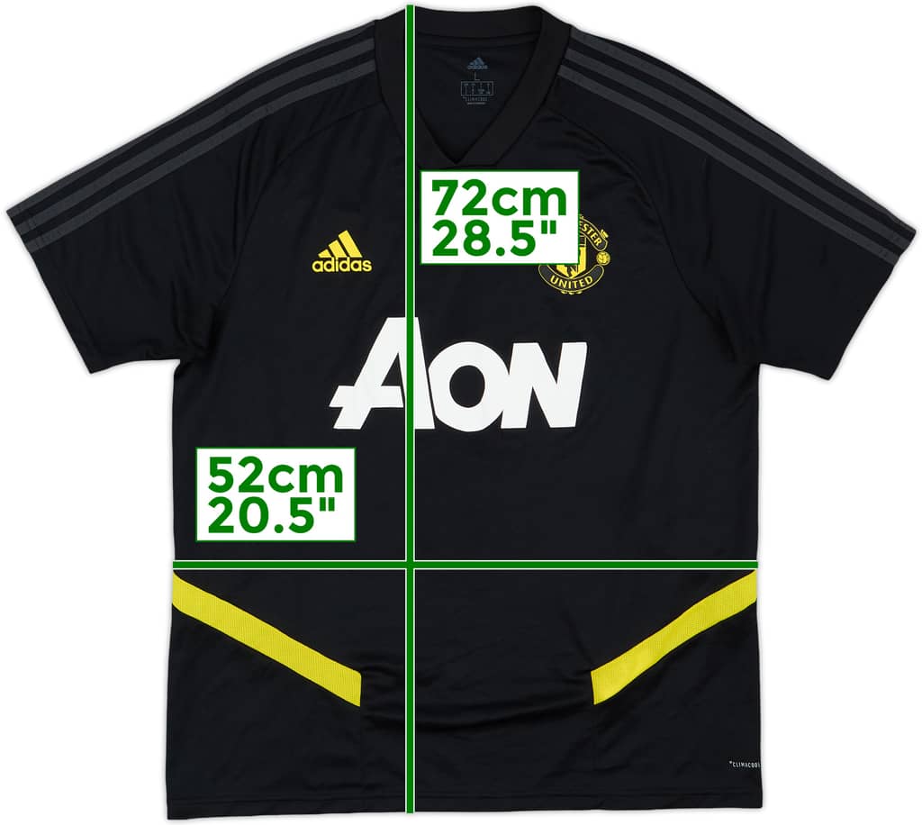 2019-20 Manchester United adidas Training Shirt - 8/10 - (L)