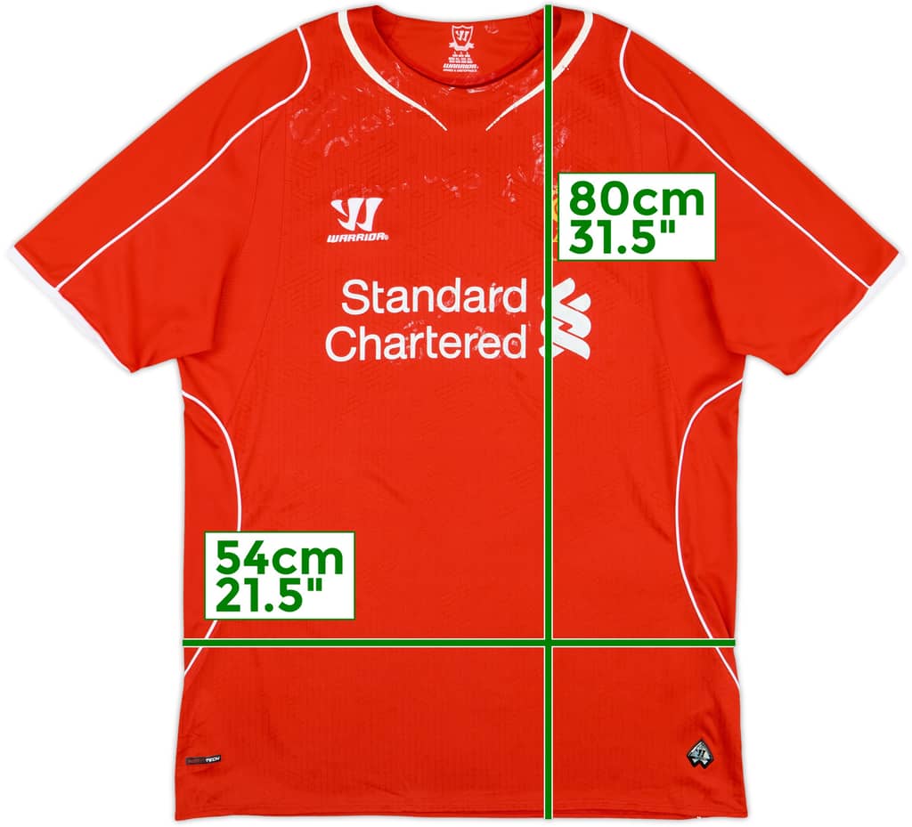 2014-15 Liverpool Home Shirt - 4/10 - (L)