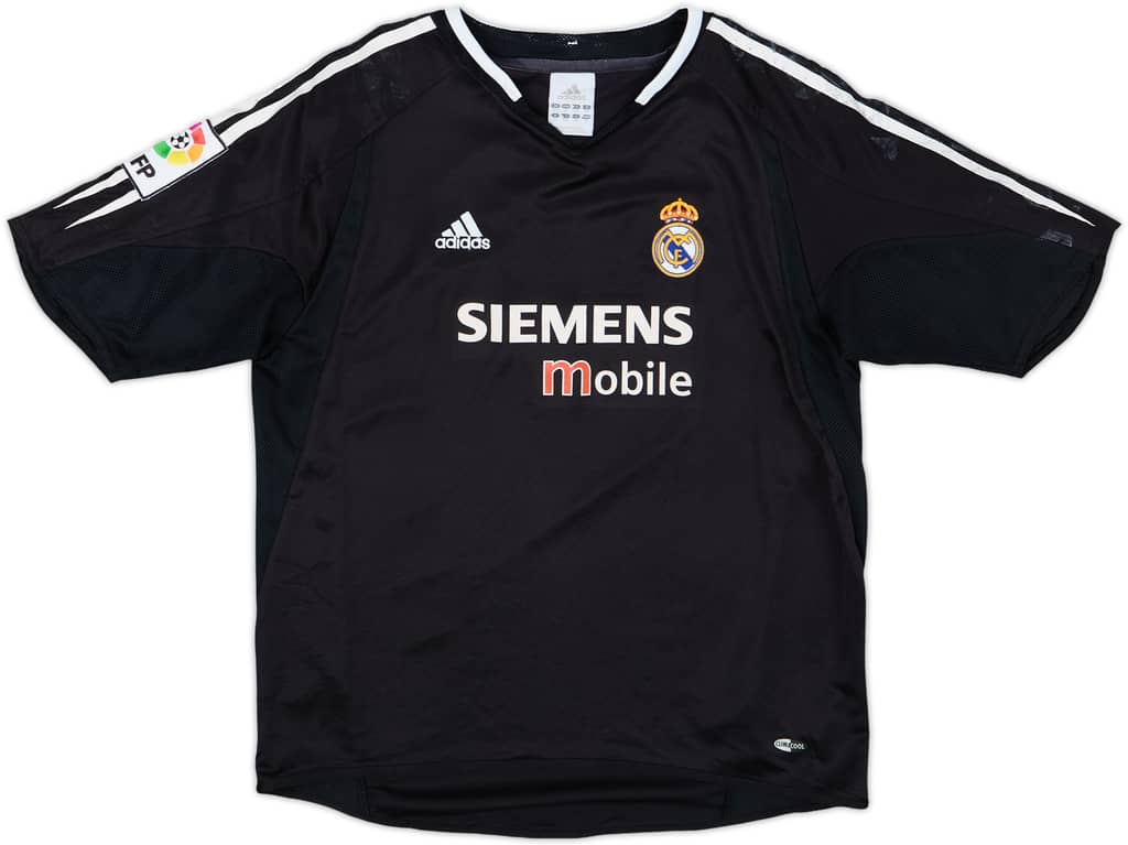 2004-05 Real Madrid Away Shirt - 4/10 - (M.Boys)
