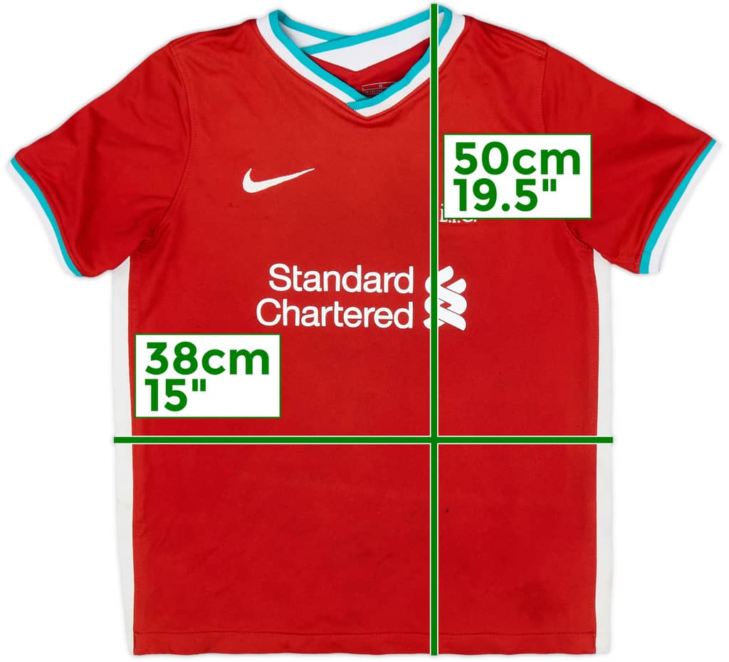 2020-21 Liverpool Home Shirt - 6/10 - (5-6 Years)