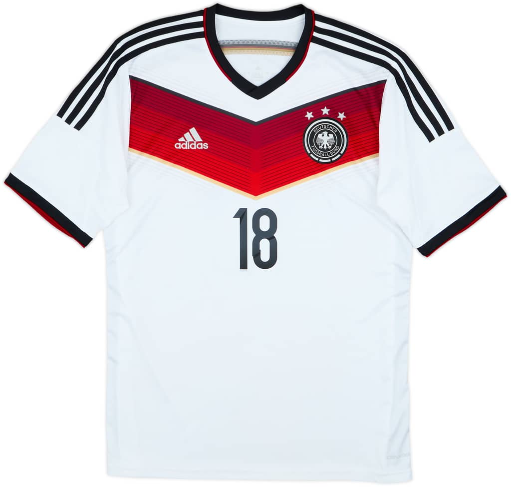 2014-15 Germany Home Shirt Kroos #18 - 8/10 - (S)