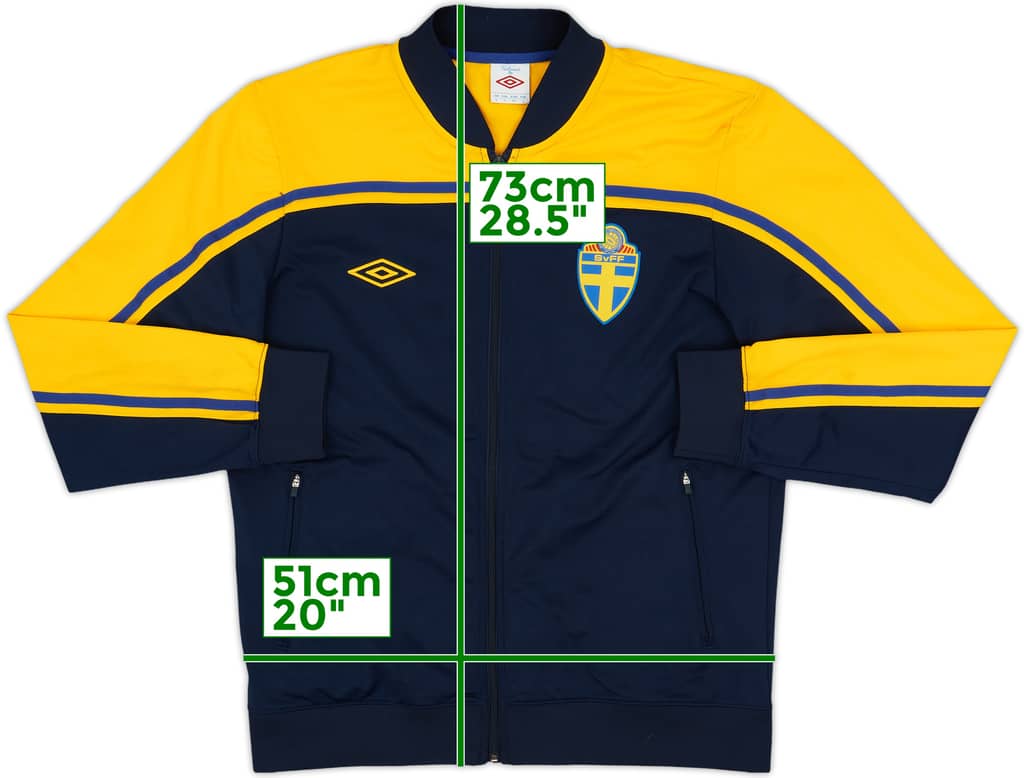 2012-13 Sweden Umbro Track Jacket - 9/10 - (L)