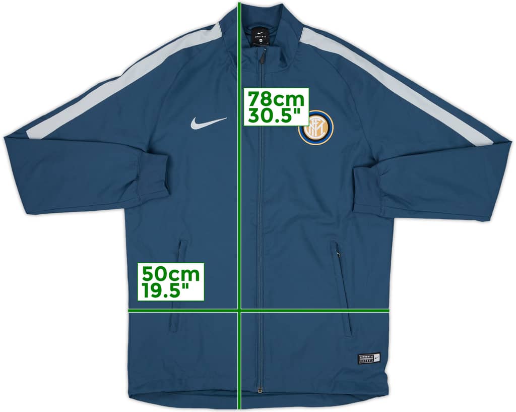 2016-17 Inter Milan Nike Track Jacket - 9/10 - (M)